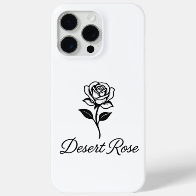 Wüstenrose Case-Mate iPhone Hülle (Rückseite)