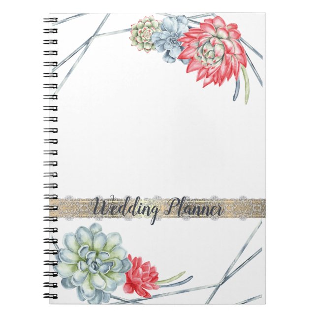 Wüstenrote Sukkulturen Notizblock (Vorderseite)