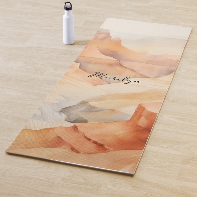 Wüstenschlucht Yogamatte (Beispiel)