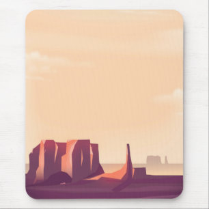Wüstenschluchten Mousepad