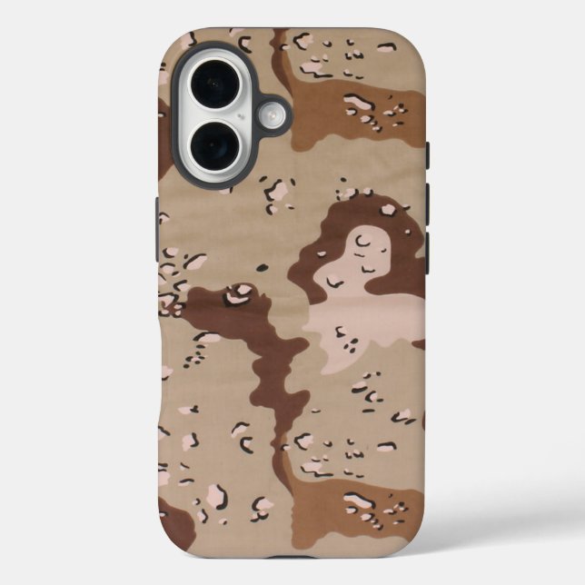 WÜSTENSTORMEN CHIP-CAMOUFLAGE Case-Mate iPhone HÜLLE (Rückseite)