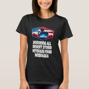 Wüstensturm ehrt Veteranen der Wüstensturme von N T-Shirt