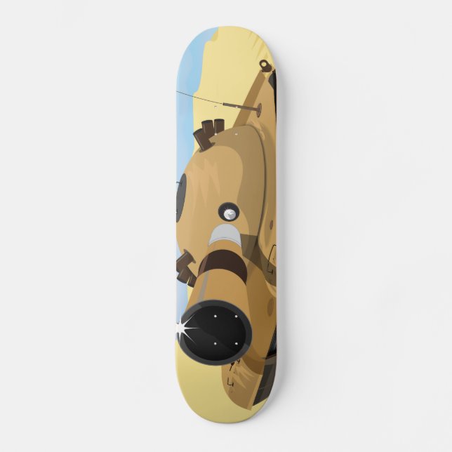 Wüstentank Skateboard (Vorderseite)