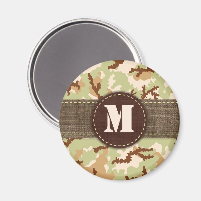 Wüstentarnung Magnet (Vorderseite/Rückseite)