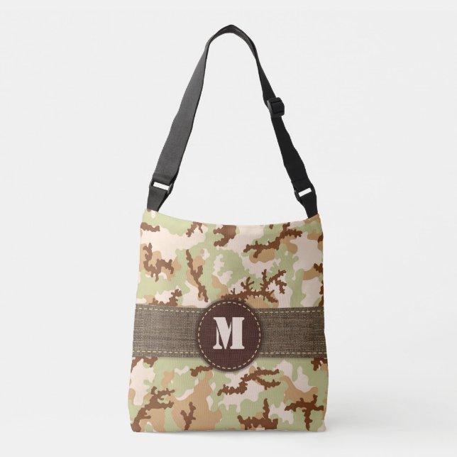 Wüstentarnung Tragetaschen Mit Langen Trägern (Vorderseite)