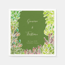 Wüstentheater Hochzeitsempfang Cocktail Napkins Serviette