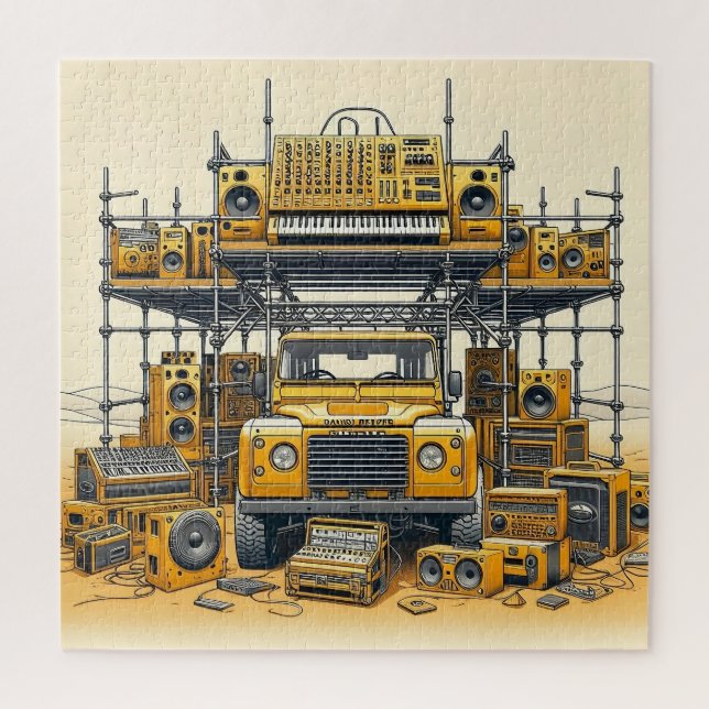 Wüstenverteidiger Jigsaw Puzzle (Vertikal)