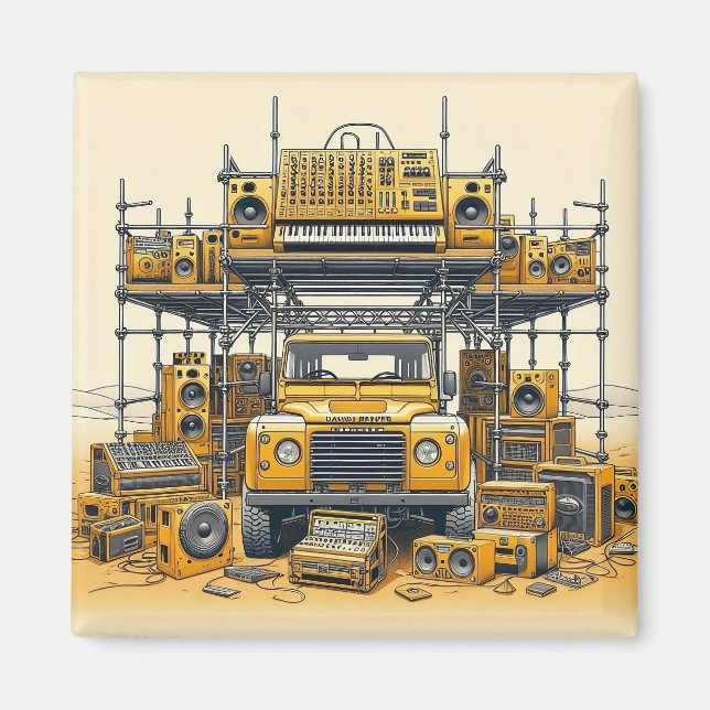 Wüstenverteidiger Magnet (Vorne)