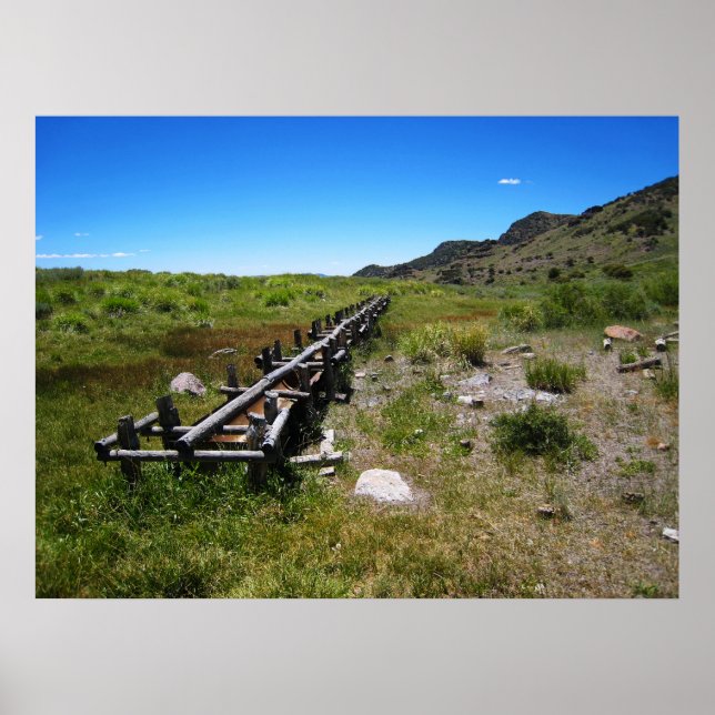 Wüstenwassertrog Poster (Vorne)