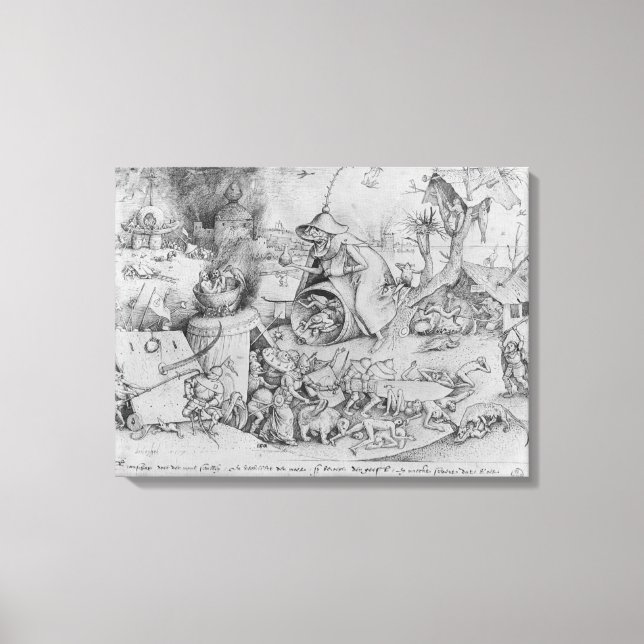 Wut, 1557 leinwanddruck (Vorderseite)