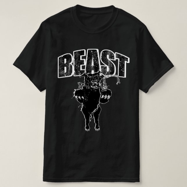 Wut der Bestie  T-Shirt (Design vorne)