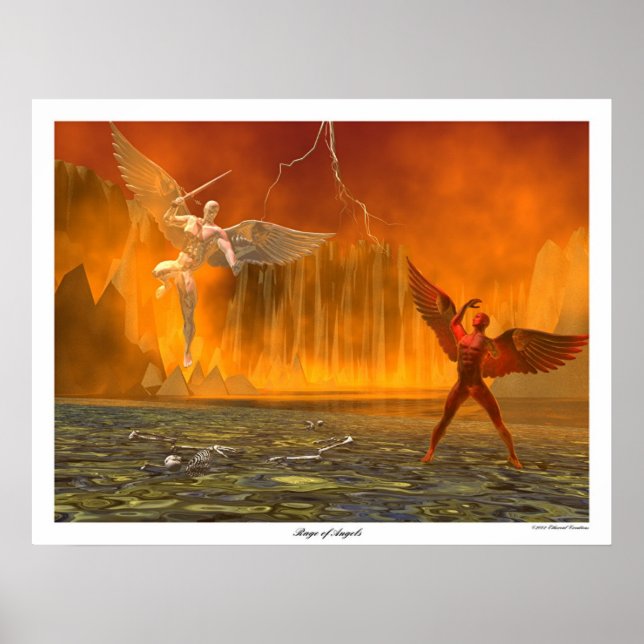 Wut der Engel Poster (Vorne)