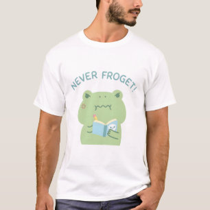 Wut Frog Froget Rache Buch nie vergessen T-Shirt