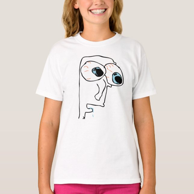 Wut-Meme-Comic T-Shirt (Vorderseite)