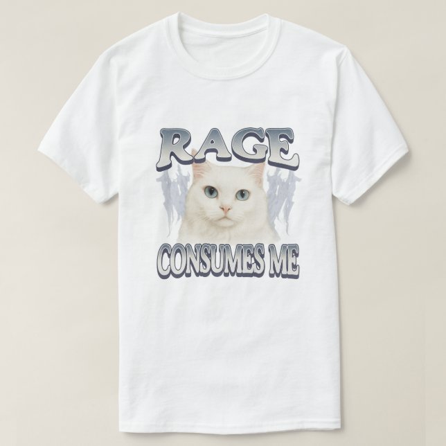 Wut packt mich T-Shirt (Design vorne)
