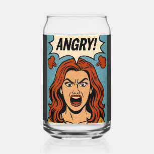 wütend dosenglas