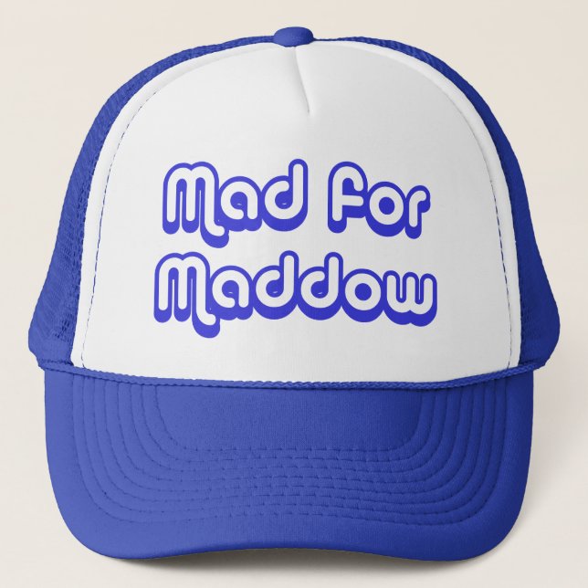 Wütend für Maddow Truckerkappe (Vorderseite)