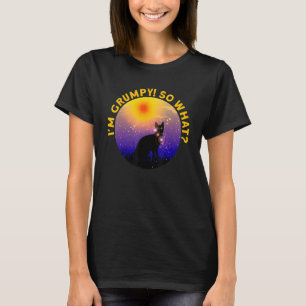 Wütend Katzenmem Ich bin mürrisch, sodass was 2 T-Shirt