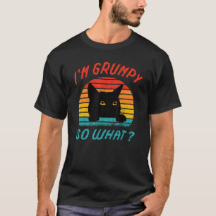 Wütend Katzenmem Ich bin mürrisch, sodass was 3 T-Shirt