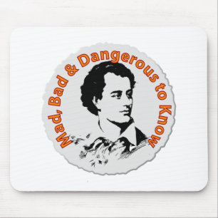 Wütend, schlecht u. gefährlich zu wissen mousepad