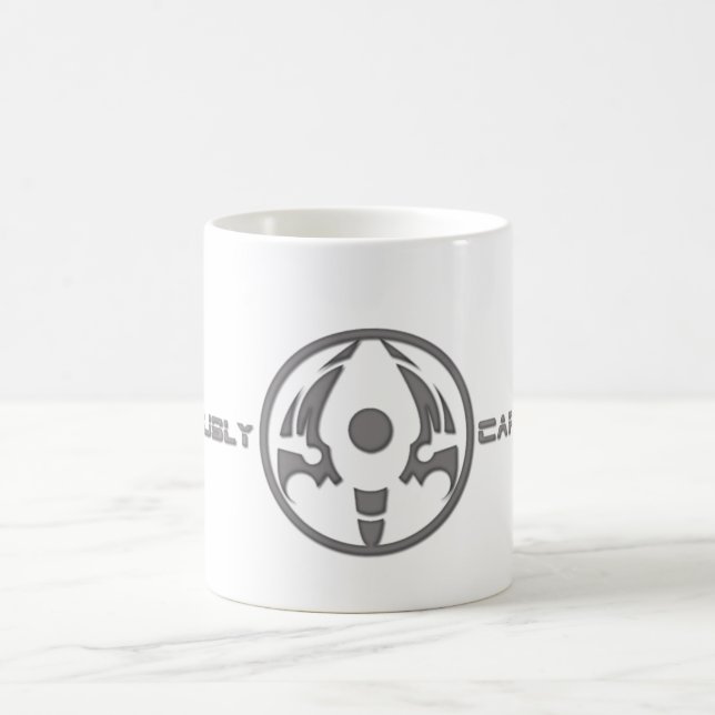 Wütende Engels-Kaffee-Tasse Tasse (Mittel)