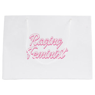 Wütende Feministische Puppe Große Geschenktüte