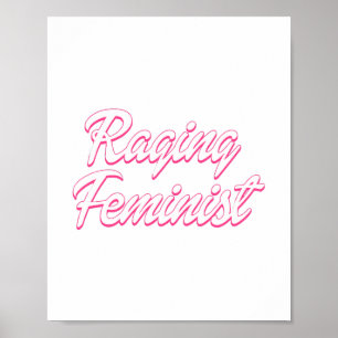Wütende Feministische Puppe  Poster