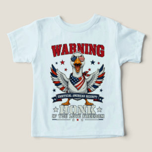Wütende Gans 4. Juli Kinder T-Shirts