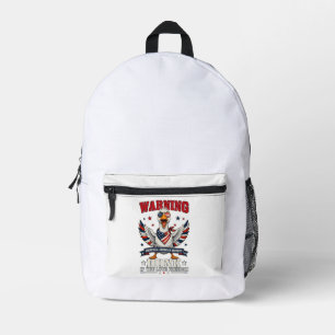 Wütende Gans 4. Juli-Rucksack Bedruckter Rucksack