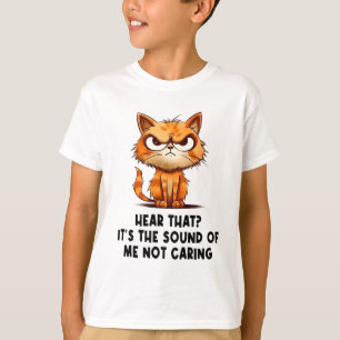 Wütende gestresste Katze Lustiges Stress-Meme für  T-Shirt