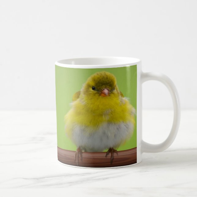 Wütende Goldfinch-Tasse Kaffeetasse (Rechts)