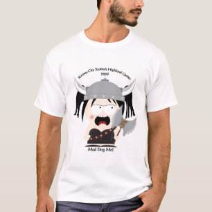 Wütende Hundemel T-Shirt