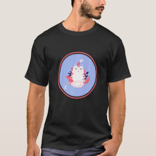 Wütende Katze Haustier T-Shirt