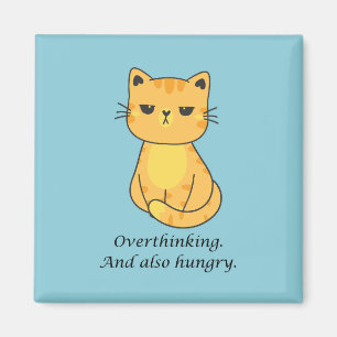Wütende Katze Magnet