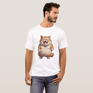 Wütende Katze niedliche lustige, wütende Katze T-Shirt