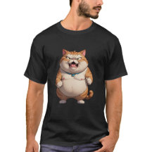 Wütende Katze niedliche lustige, wütende Katze