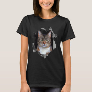 Wütende Katzen-Meme mürrisch T-Shirt