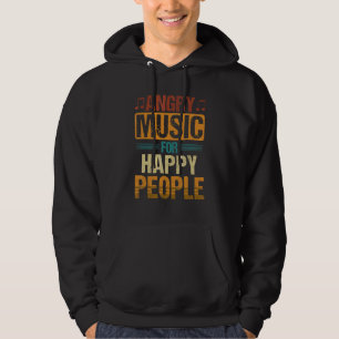 Wütende Musik für glückliche Leute Hoodie