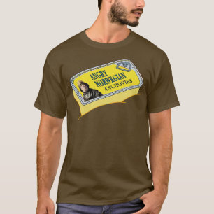 Wütende norwegische Sardellen T-Shirt