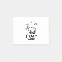 Wütende Otter-Logo-Dunkelheit