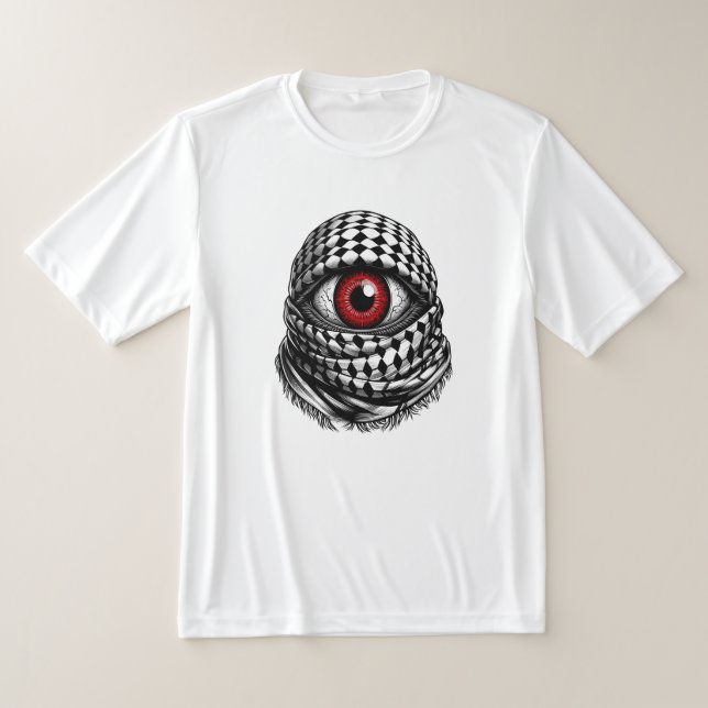 wütende Palestinauge T-Shirt (Ablage )
