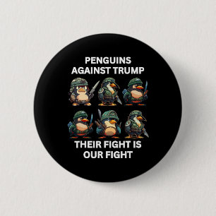 Wütende Pinguine gegen Trump: Ihr Kampf ist unser Button