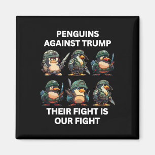 Wütende Pinguine gegen Trump: Ihr Kampf ist unser Magnet