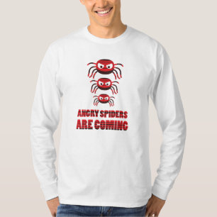 Wütende Spinnen kommen T-Shirt Hoodie