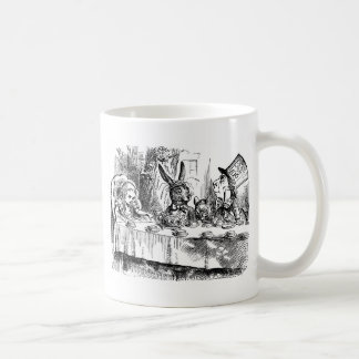 Wütende Tee-Party-Alice im Wunderland-Tasse Kaffeetasse
