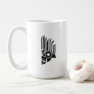Wütende traditionelle sri-lankische Maske Grafik-M Kaffeetasse