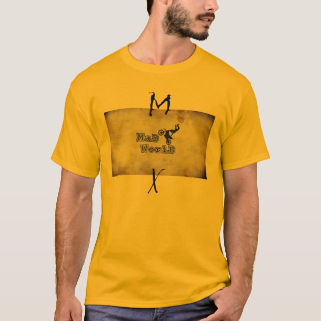 WÜTENDE WELT M X. T-Shirt (Vorderseite)