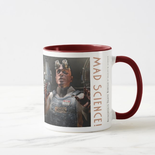 WÜTENDE WISSENSCHAFT! Tasse (Rechts)