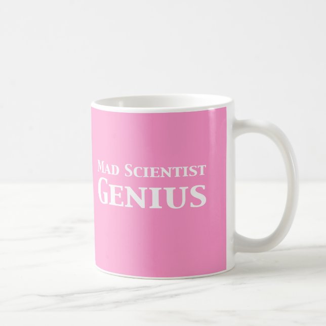 Wütende Wissenschaftler-Genie-Geschenke Tasse (Rechts)
