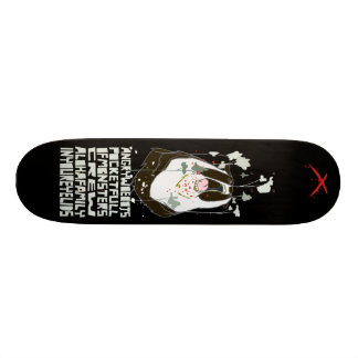 Wütende Woebots "Tasche voller Monster" Skateboard